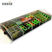 Parc comercial de trampolí d'exercici aeròbic