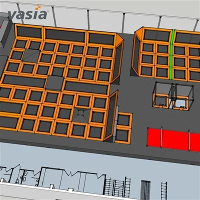 Parc comercial de trampolins